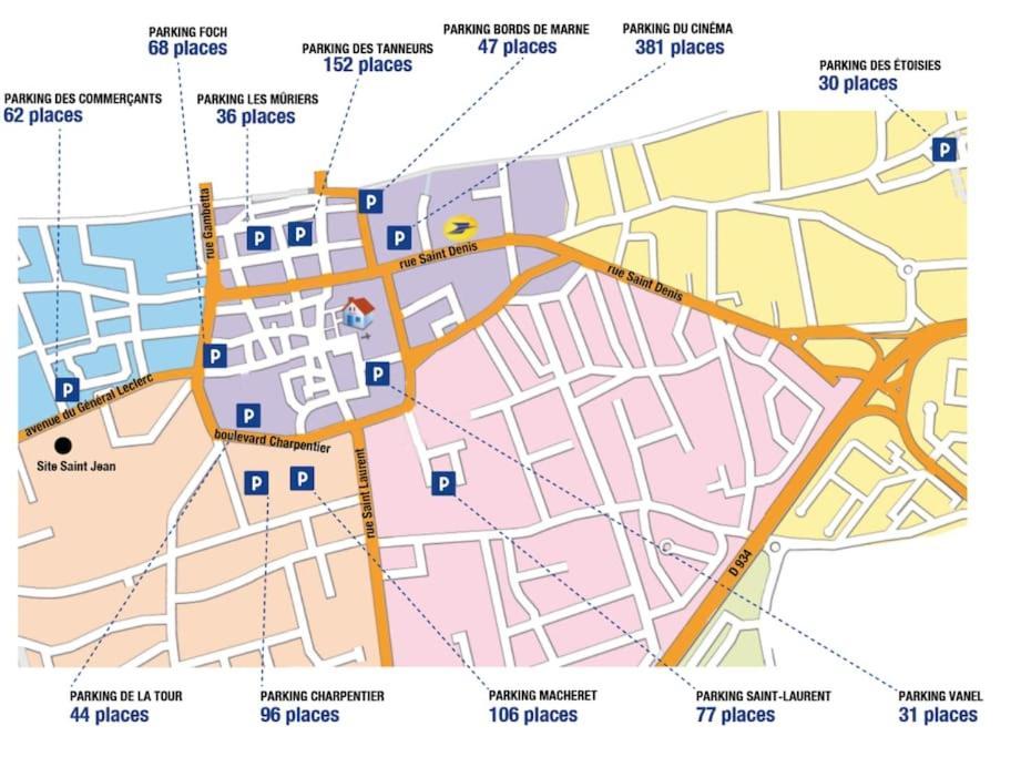 Appartement Idealement Situe Proche Disneyland Et Paris Lagny Buitenkant foto